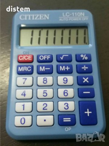 Калкулатор Citizen LC 110NR-BL