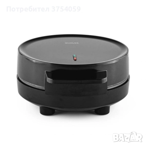 Уред за гофрети бъбъл-вафла MUHLER, 1000W, снимка 2 - Други - 52365201