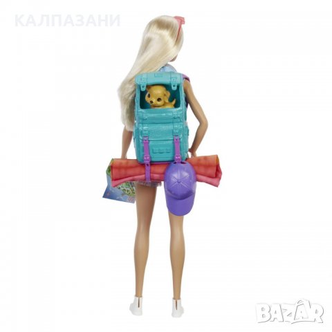 BARBIE ADVENTURES Кукла Малибу на къмпинг HDF73, снимка 4 - Кукли - 36822011