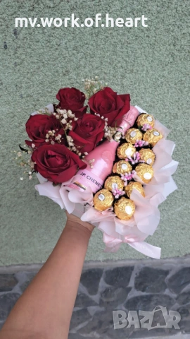 Подаръчна кутия сърце 