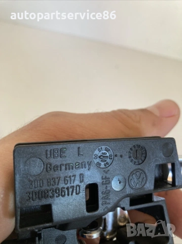 Интериорна дръжка за задна лява врата хром за Volkswagen Phaeton (2008) 3D0837617D, снимка 2 - Части - 54193663