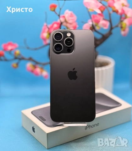 Apple iPhone 15 Pro Max, 1TB, 5G, Black Titanium , снимка 6 - Apple iPhone - 52646442