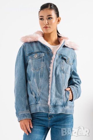 LIU JO 🍊 Дамско зимно яке с еко пух Размер: XL / IT:46 нов с етикети, снимка 5 - Якета - 42626703