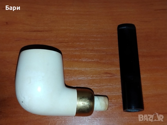 АНТИЧНА ЛУЛА ОТ МОРСКА ПЯНА , снимка 7 - Лули - 51935121