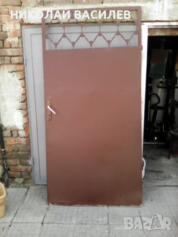 Метална       врата  без   рамка   /  размер    - 95 /  2  м   ., снимка 5 - Други - 44483767