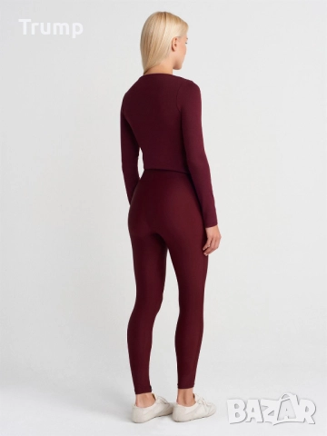 Стилен Клин Füzo - цвят бо.до, снимка 2 - Клинове - 52224751