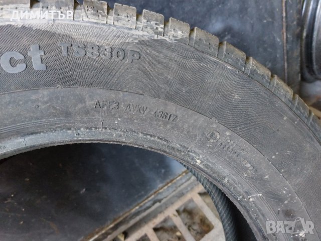 само 1бр.зимна гума Continental 215 65 17 dot3617 , снимка 5 - Гуми и джанти - 44323594