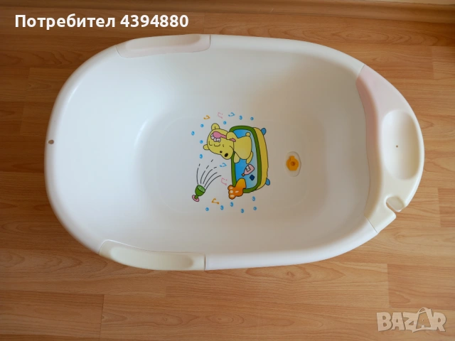 Вана за бебе в бял цвят , снимка 5 - За банята - 54181513