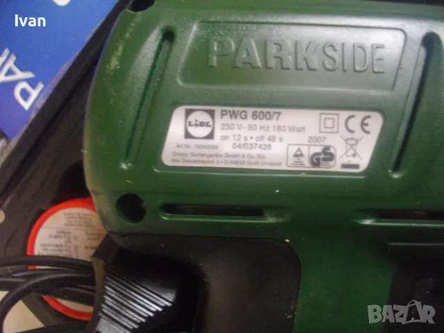 ПОЧТИ НОВ 180 ВАТА ЕЛЕКТРИЧЕСКИ ПОЯЛНИК ГОЛЯМ ОРИГИНАЛЕН НЕМСКИ PARKSIDE ПЪЛЕН КОМПЛЕКТ 2003г GERMAN, снимка 12 - Поялници и запояване - 49296792