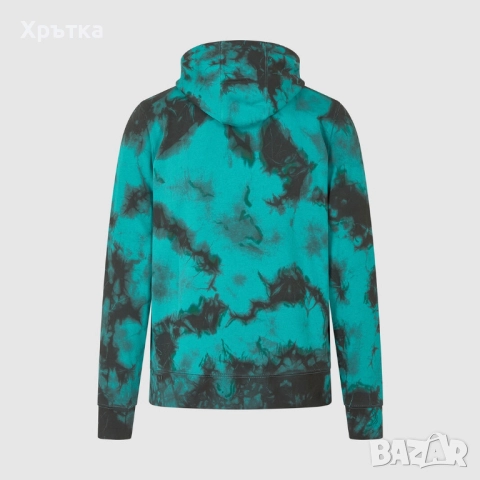 Mercedes AMG F1 Tie Dye Hoodie - Оригинален суитшърт р-р XL, снимка 2 - Суичъри - 52938898