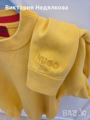 Нов оригинален пуловер Hugo-S, снимка 3 - Пуловери - 53936023