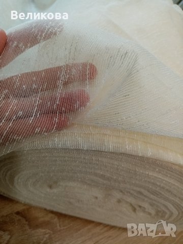 Плат за тънко перде, немачкаема материя , снимка 3 - Пердета и завеси - 41824916