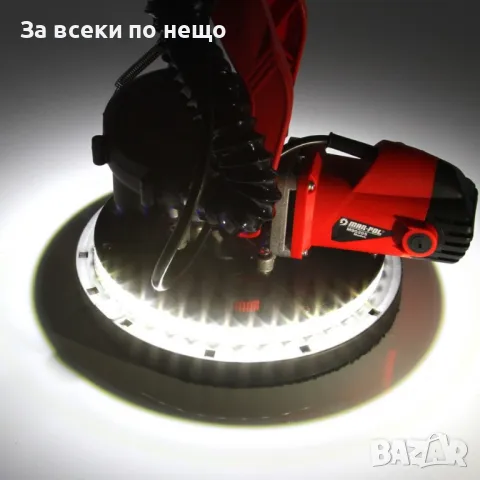 Сгъваема LED шлайф машина - жираф за шлайфане на стени и тавани Mar-Pol, снимка 11 - Други инструменти - 50327211