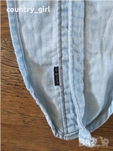 g-star tailor s/less shirt wmn - страхотна дамска риза, снимка 9 - Ризи - 29658766