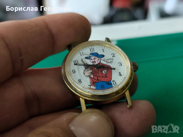Стар анимиран часовник, снимка 2 - Мъжки - 51746044