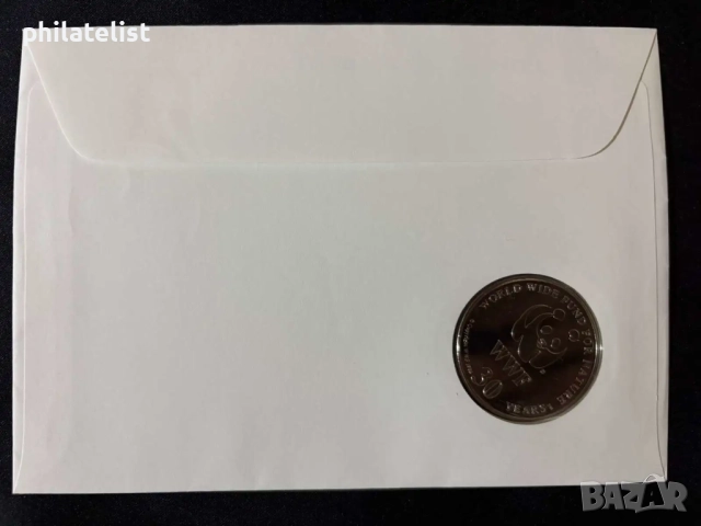 Того 1996 - Африкански ламантин , 30 години WWF медал – Numisbrief, снимка 3 - Нумизматика и бонистика - 52057323