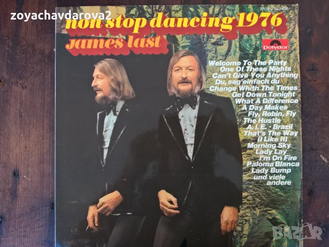 ГРАМОФОННА ПЛОЧА NON STOP DANCING 1976 JAMES LAST, снимка 1 - Грамофонни плочи - 30052002