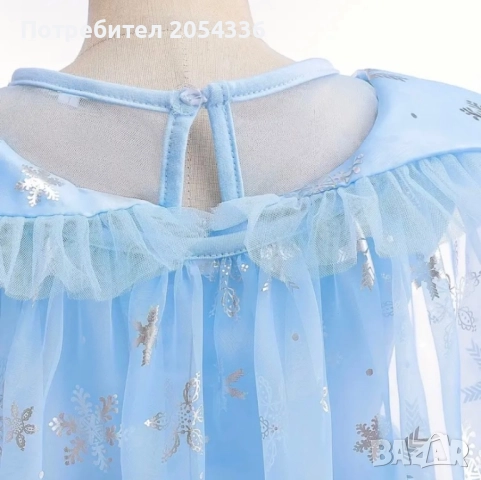 Детска рокля Елза от Замръзналото кралство , снимка 4 - Детски рокли и поли - 51825323