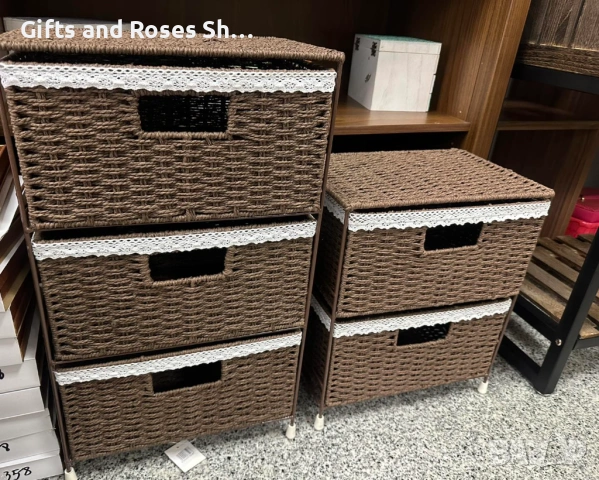 Шкафче с две и три кошници