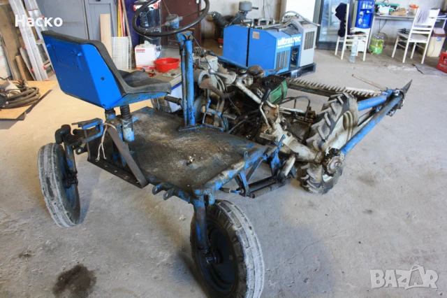 Дизелова сенокосачка BCS четириколка | Нож 150 см | Хидравлика | Стартер 13 к.с., снимка 10 - Селскостопанска техника - 50504297