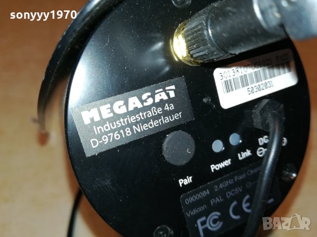 MEGASAT MT VISION-VIDEO-CAMERA 2.4GHZ GERMANY 0210211917, снимка 17 - Други - 34328255