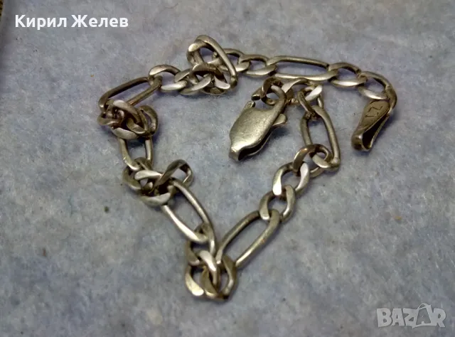 КЛАСИЧЕСКА СРЕБЪРНА ГРИВНА МАЙСТОРСКА Тип КАРТИЕ ПЛЕТКА СРЕБРО 925 с НУЖДА от ХАЛКИЧКА в КРАЯ 26322, снимка 8 - Гривни - 49757328