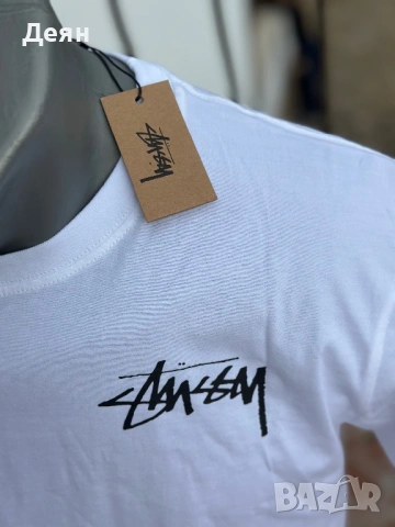 Stussy бяла тениска