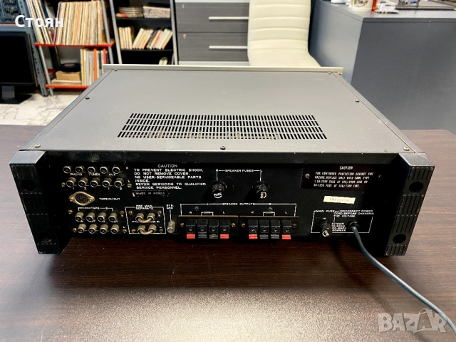 Vintage усилвател Lenco, снимка 8 - Ресийвъри, усилватели, смесителни пултове - 54029313