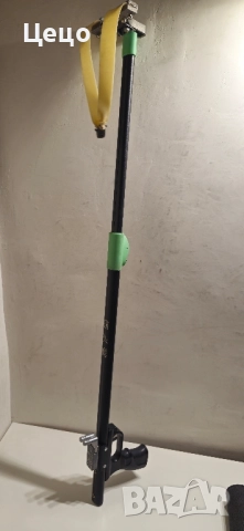 разгъваема прашка ~13-15J + подарък 200 броя 10mm метални топчета, снимка 2 - Ловно оръжие - 52505253