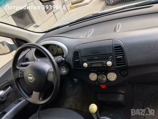 Нисан Микра бензин 2005 г. 1.4; 90к.с , снимка 8 - Автомобили и джипове - 56205639