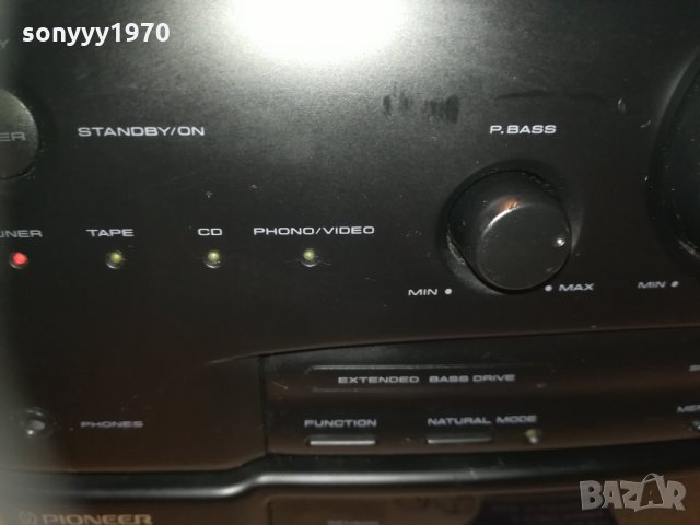 pioneer stereo receiver-made in japan 1001210909, снимка 4 - Ресийвъри, усилватели, смесителни пултове - 31369508