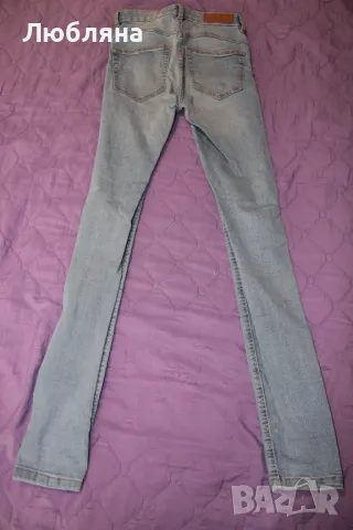 Детски Момичешки Дънки, снимка 2 - Детски панталони и дънки - 49145355