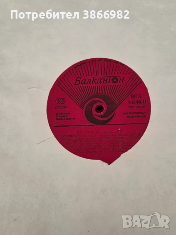 (Balkan Ton) 5 Стари Грамофонни Плочи:(Analogia de Belcanto), снимка 15 - Грамофонни плочи - 51136837