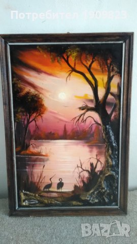 Картина В. Славчев , снимка 3 - Картини - 38760630