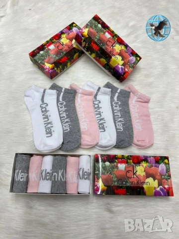 чорапи 6 чифта versace gucci tommy hilfiger Victoria's secrets lacoste , снимка 12 - Дамски чорапи - 51267026