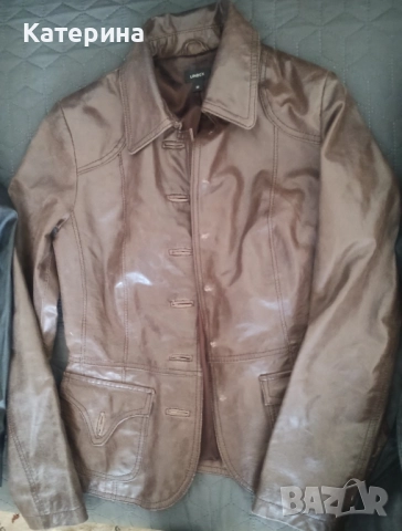 Кожени якета, рокля и клин от естествена кожа, снимка 13 - Якета - 32974471
