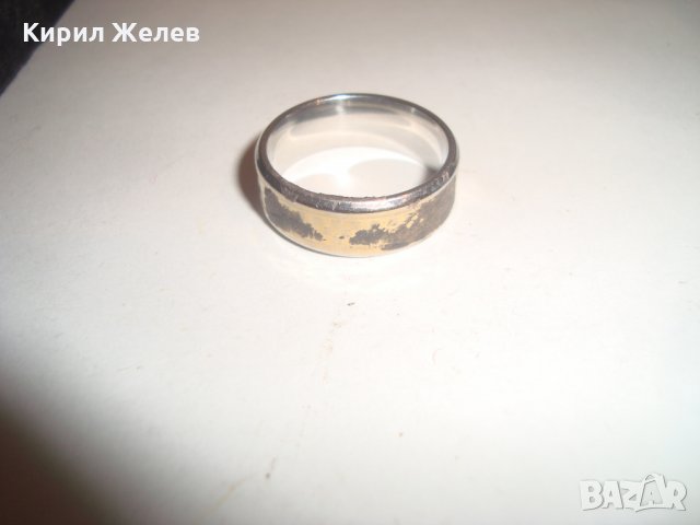 СТИЛНА ХАЛКА - ПРЪСТЕН от БЛАГОРОДНА СТОМАНА 16728, снимка 4 - Пръстени - 30553969