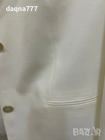 Ново бяло сако макси Германия, снимка 3 - Сака - 49670035