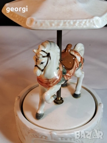 японска порцеланова музикална въртележка , снимка 3 - Колекции - 52433202