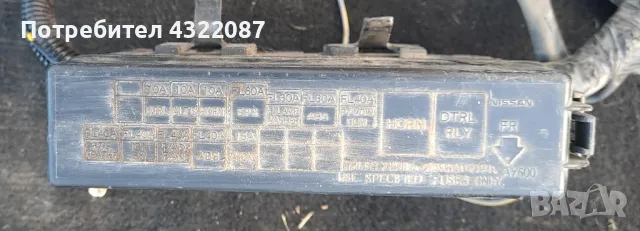 Бушонно табло NISSAN MICRA K12 1.2 16V, 80 к.с., снимка 2 - Части - 50366717