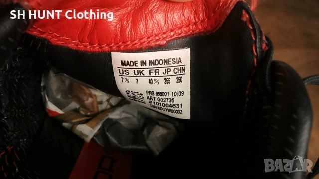 ADIDAS PREDATOR размер EUR 40 2/3 / UK 7 бутонки естествена кожа 32-11-S, снимка 17 - Футбол - 53047180