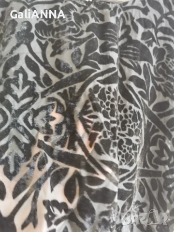 СТРАХОТНА ТУНИКА ТЮЛ И КАДИФЕ 3XL-5XL, снимка 4 - Туники - 50926778