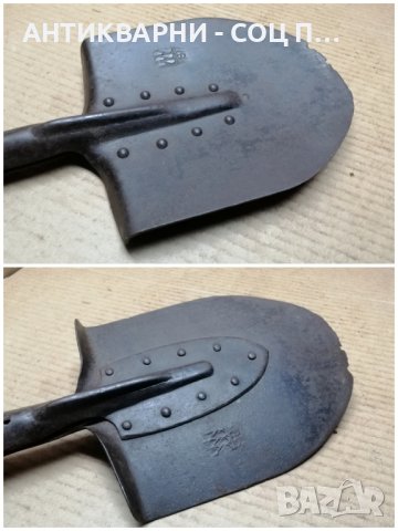 Стара Кована Военна Лопата / 1977 г. , снимка 4 - Антикварни и старинни предмети - 44424355