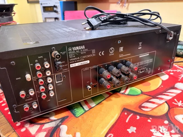 Стерео усилвател Yamaha R-S300 , снимка 5 - Ресийвъри, усилватели, смесителни пултове - 55832241