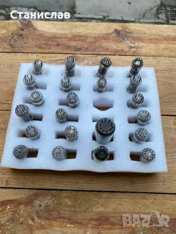 стари лампи от телевизор и радио, снимка 2 - Телевизори - 49906387