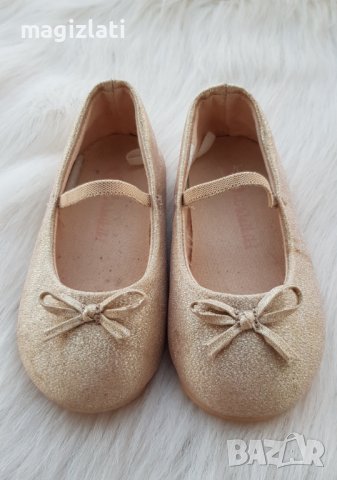 Детски балеринки цвят злато №22, снимка 5 - Детски обувки - 37434066