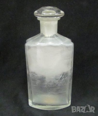 19 век Аптекарско Шише Емайлиран Етикет ARSENIC, снимка 5 - Антикварни и старинни предмети - 36891344
