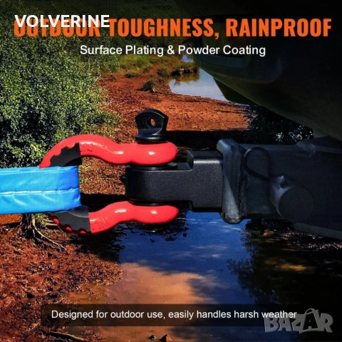 американски теглич 2" кука с шекел, снимка 6 - Аксесоари и консумативи - 53924738