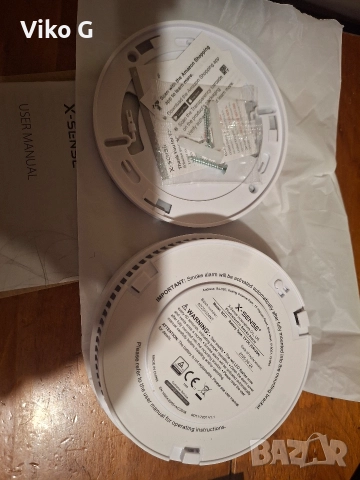 Фотоелектрически детектор за дим X-Sense SD11, 85 dB, 122x122x44mm, снимка 3 - Друга електроника - 52887024