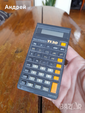 Стар калкулатор Texas Instruments TI 30, снимка 2 - Други ценни предмети - 44651331